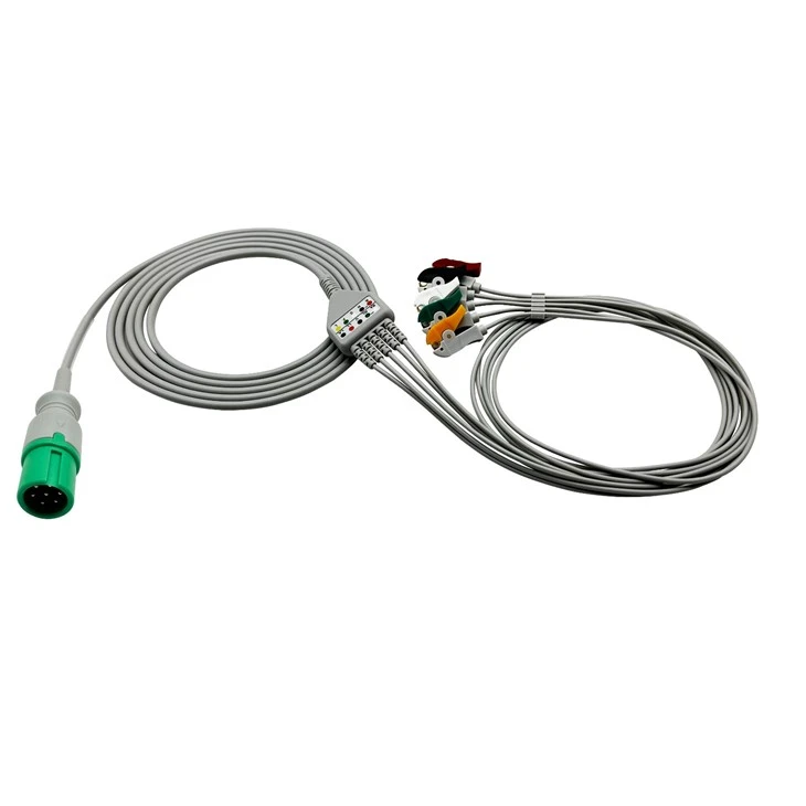 CONTEC 7-Pin 5-Lead ECG/EKG Cable high quality