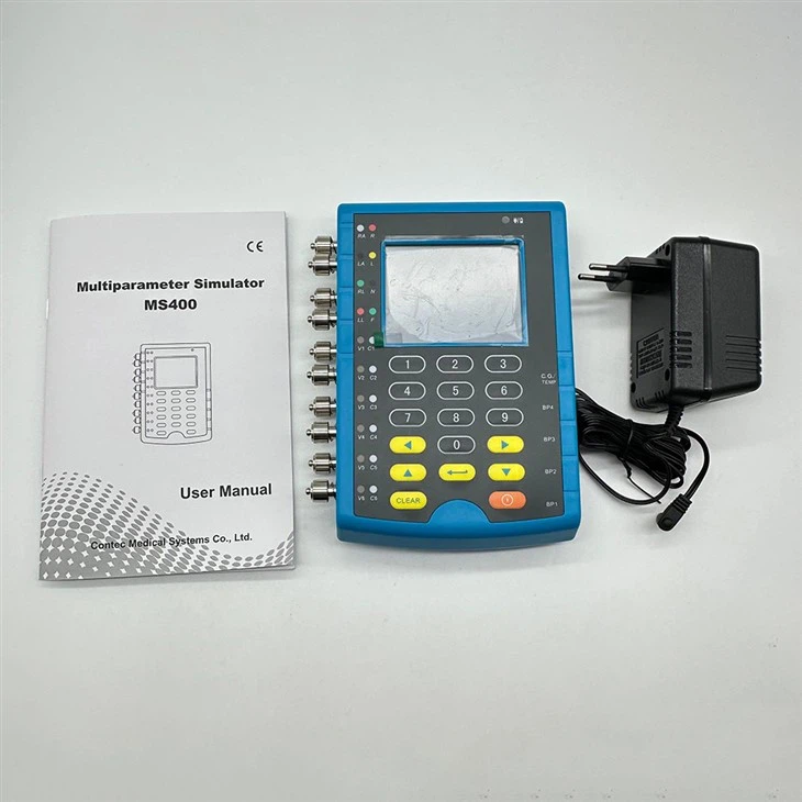 CONTEC ECG Simulator Multi-Parameter ECG Patient Simulator MS400