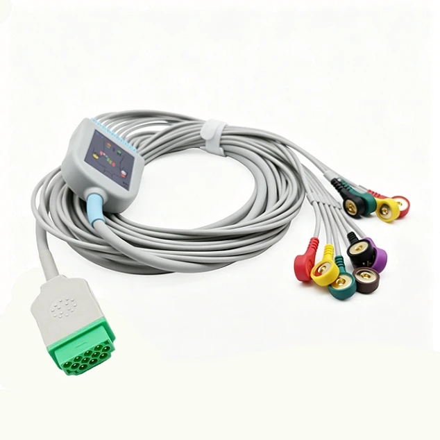 GE Compatible 11-Pin 10-Lead ECG/EKG Trunk Cable best