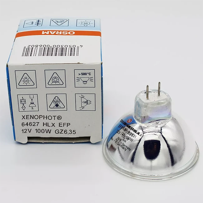 OSRAM HLX 12V 100W Xenophot Optic Light Lamps For Microscope 64627