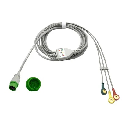 Cable ECG/EKG Infinium Omni de 12 pines y 3 derivaciones