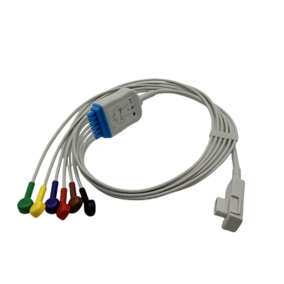 Cable ECG/EKG de 6 derivaciones y 7 pines Medtronic