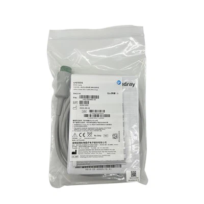 Mindray 12pin 3- cable de ECG de plomo AHA Snap EA6231B 040-000965-00