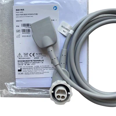 Cable de electrodos para desfibrilador Mindray BeneHeart 115-006578-00 MR6701