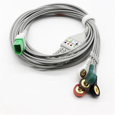 Cable de ECG de 12 pines para pasaporte de Mindray Datascope
