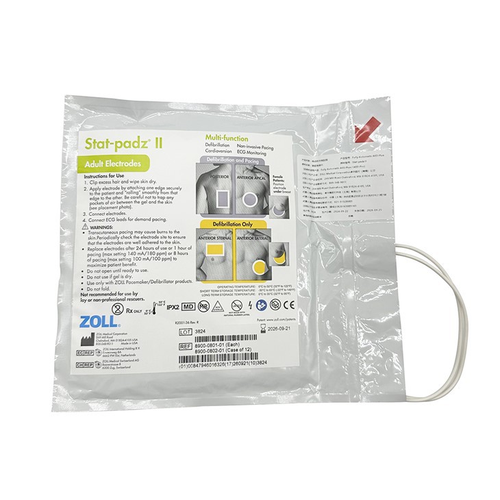 Zoll Stat-Padz II Multifunctional Electrodes 8900-0801-01