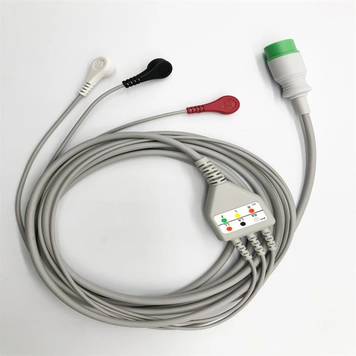 Zoncare Compatible 6-Pin 3-Lead ECG/EKG Trunk Cable best
