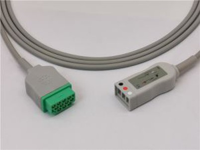 Cable troncal ECG compatible con Datex Ohmeda