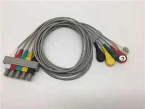 Cables de ECG compatibles con Philips 10 Snap Snap