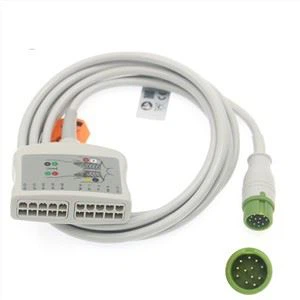 Mindray EKG Cable troncal de 12 pines