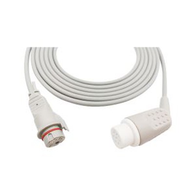 Cable adaptador IBP de presión arterial invasiva de Mindray