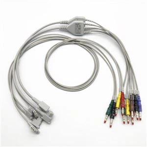Cable de ECG Philips HP Trim 10 cables de plomo