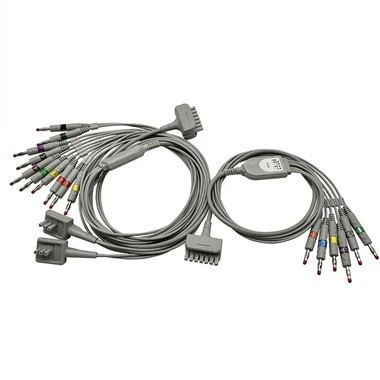 Cables conductores de EKG de 18 derivaciones 4.0