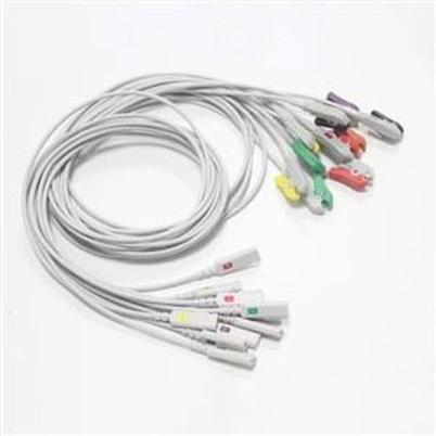 Kangmei 10 derivaciones Ecg Ekg Cables