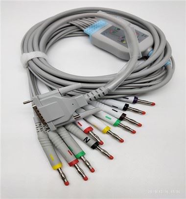 Cable EKG/ECG de Welch Allyn CP 10/CP 150/CP 20/CP 250/CP 50