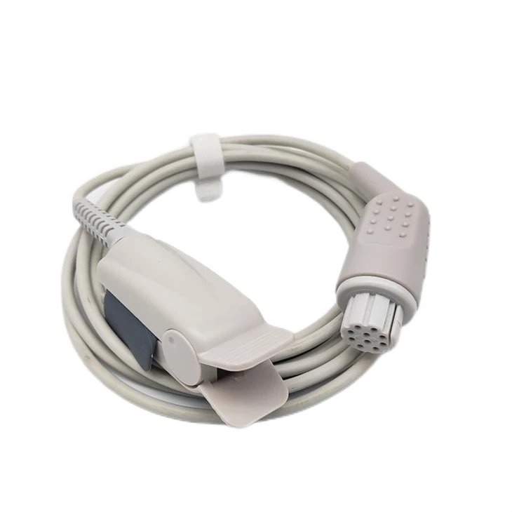 Datex Ohmeda Ecg Cable With Grabber/snap End CB-72395R